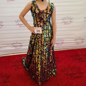 Custom sequence dress